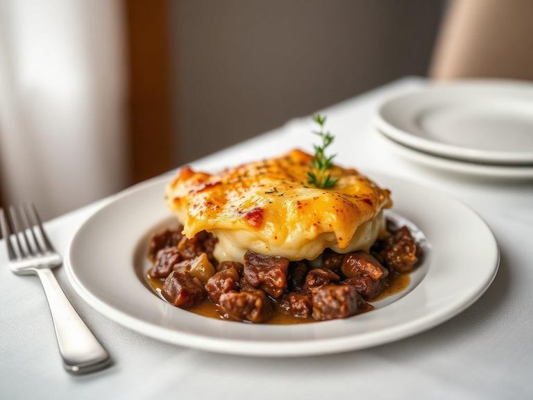 Beef and Potato Gratin