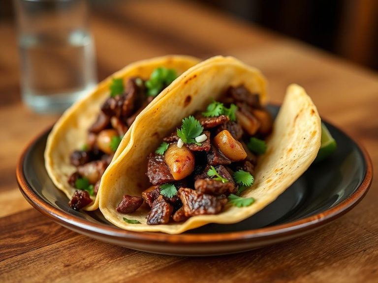 Beef and Potato Taco