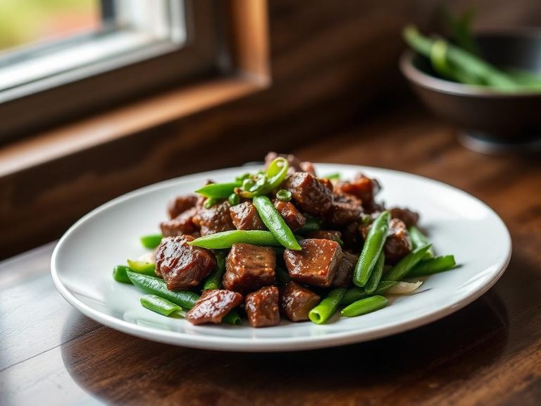 Beef and Snow Peas