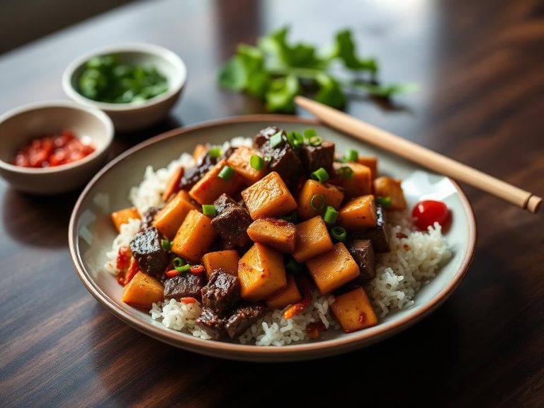 Beef and Tofu Stir-fry