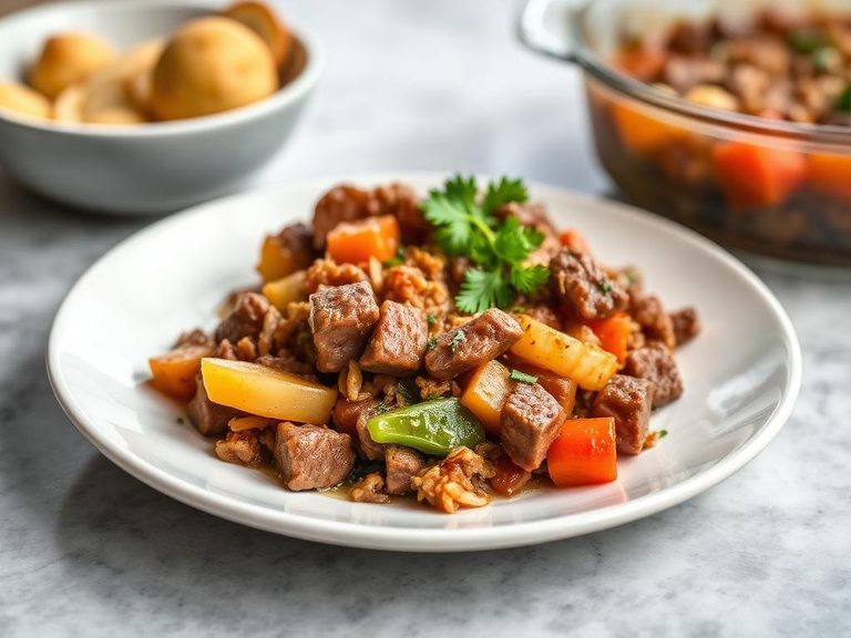 Beef and Vegetable Casserole