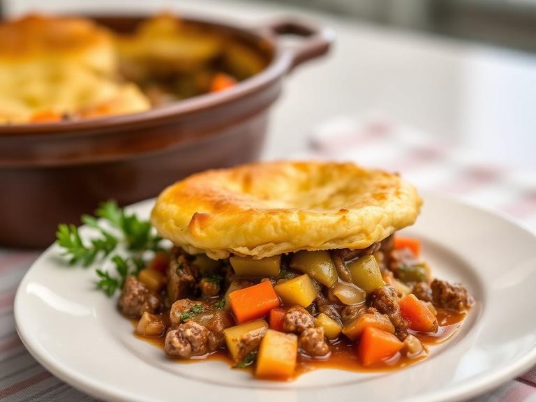 Beef and Vegetable Pot Pie