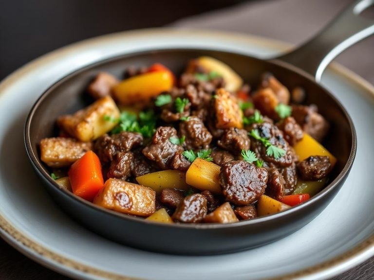 Beef and Vegetable Skillet