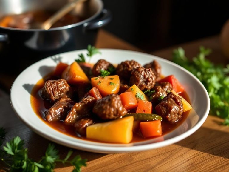 Beef and Vegetable Stew