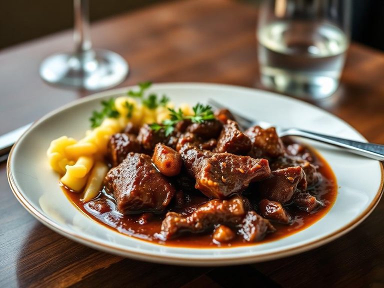 Beef Bourguignon (French stew)