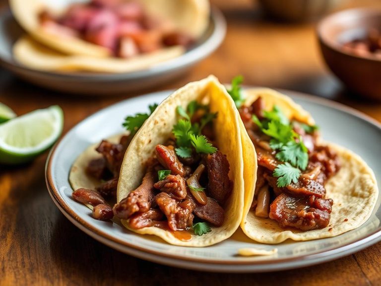 Beef Guisada Tacos