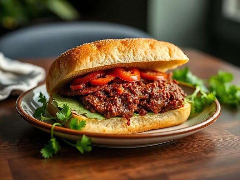 Beef Loaf Sandwich