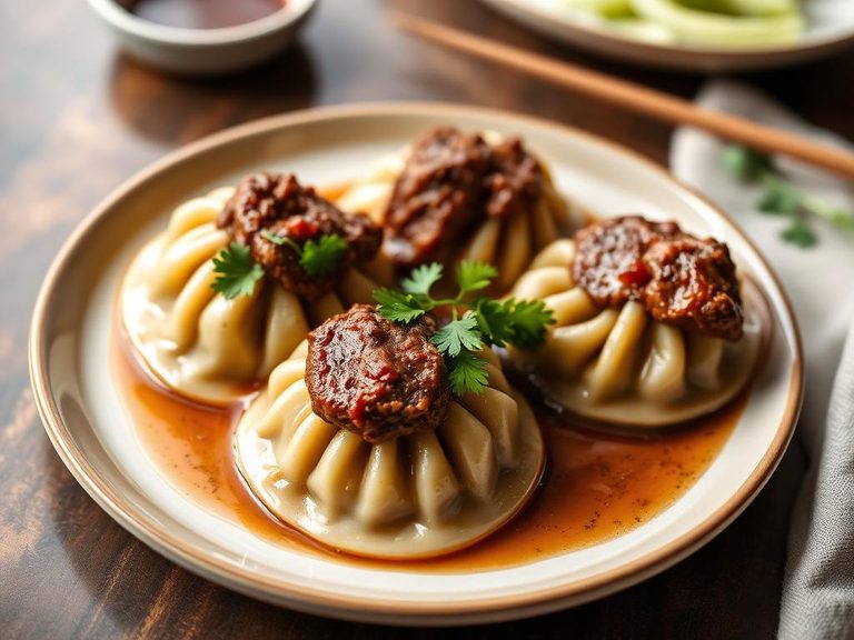 Beef Navel Dumplings