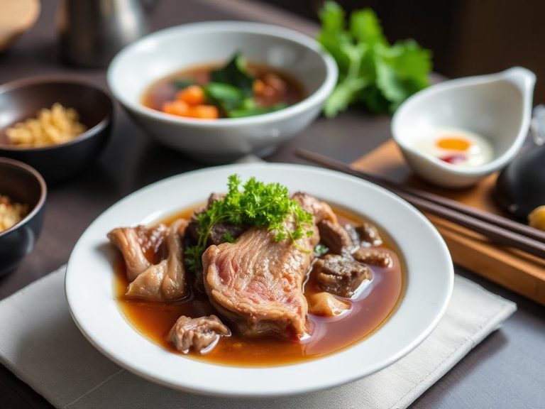 Beef Neck Bone Soup (Korean: Kkori Gomtang)