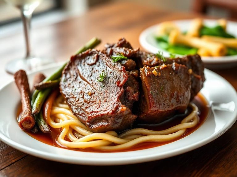 Beef Rib Pot Roast