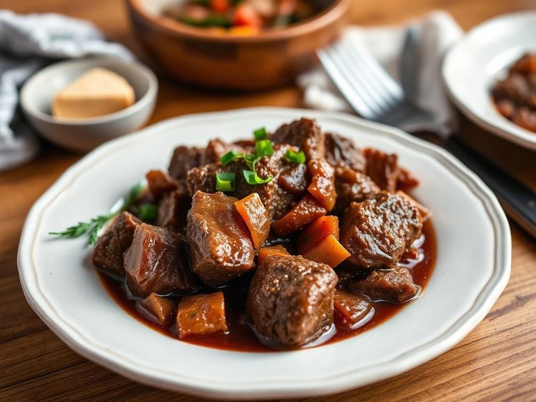 Beef stew or pot roast marinade