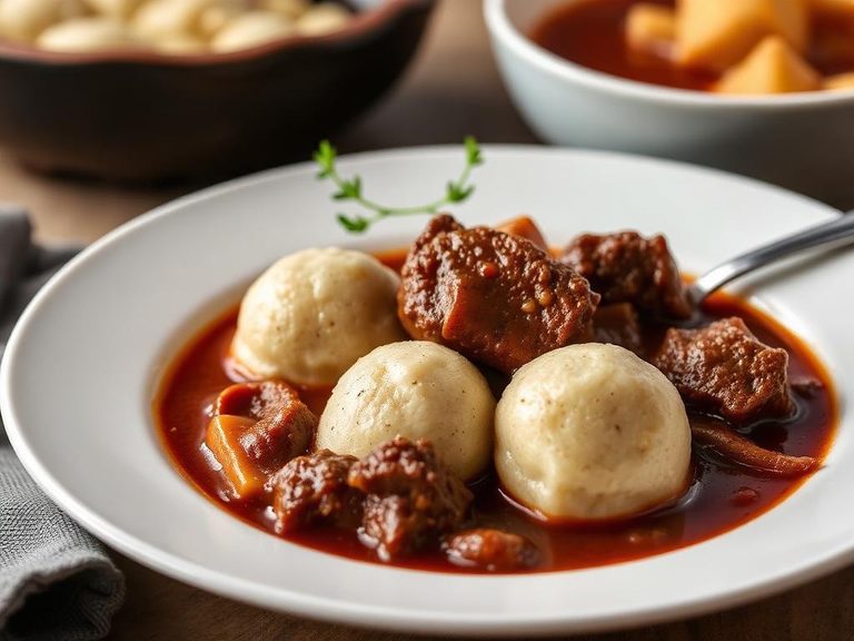 Beef Stew with Dumplings