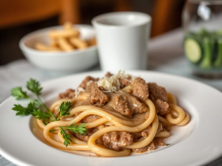 Beef Stroganoff