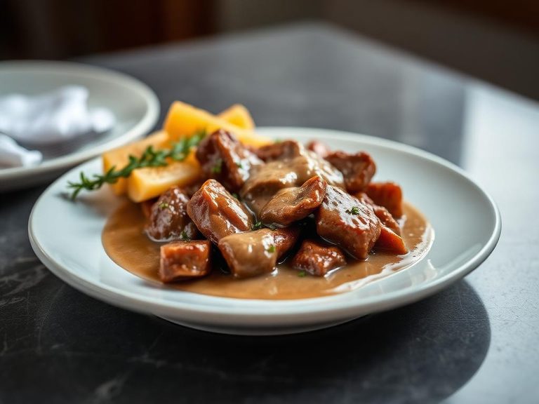 Beef Tips and Gravy