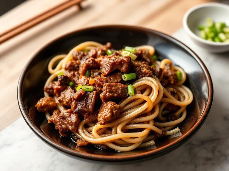 Beef Udon Stir-fry