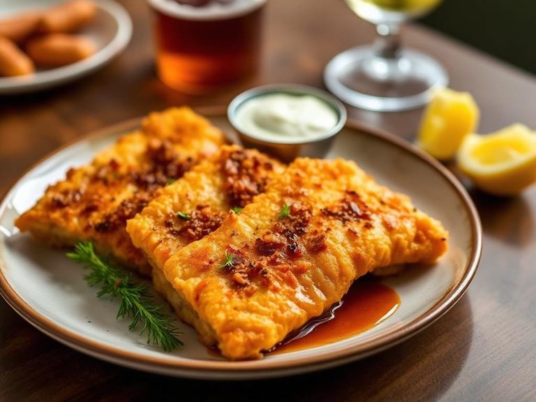 Beer-Battered Bass Fillets