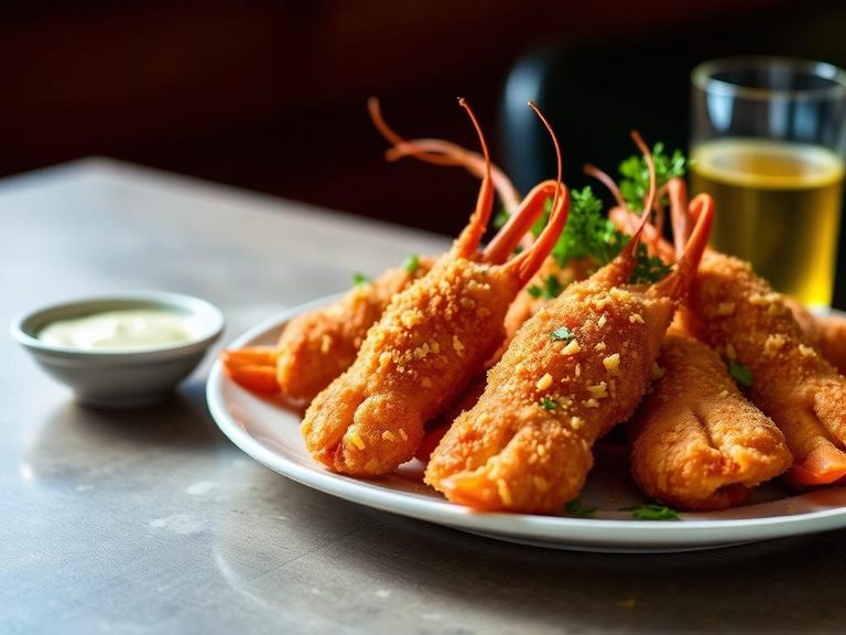 Beer-Battered Crayfish Tails