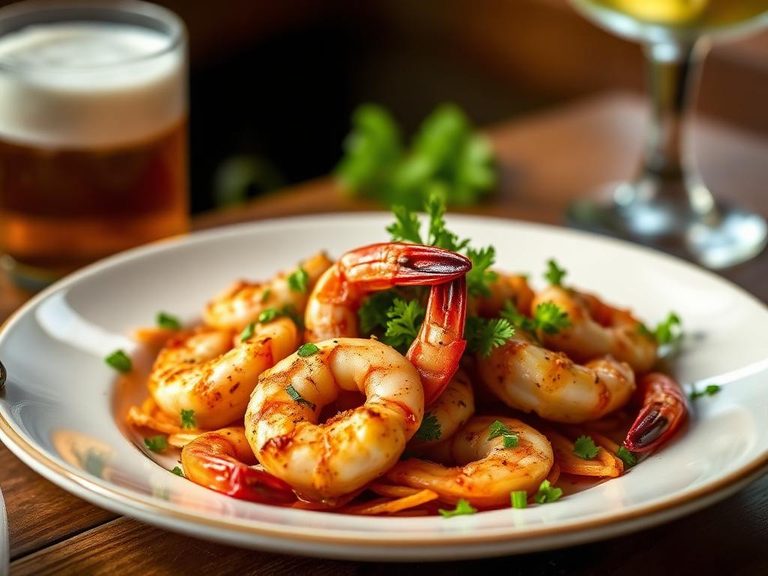 Beer-Marinated Shrimp