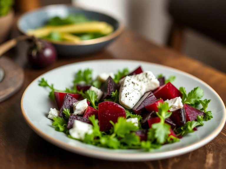 Beet and Goat Cheese Salad