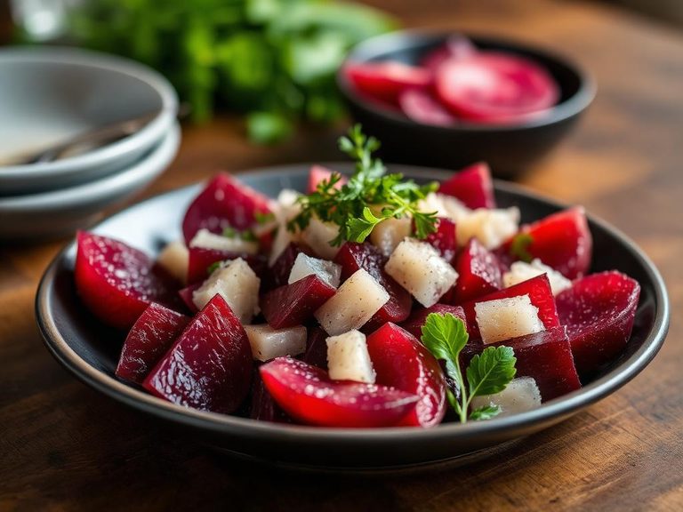 Beet and Herring Salad