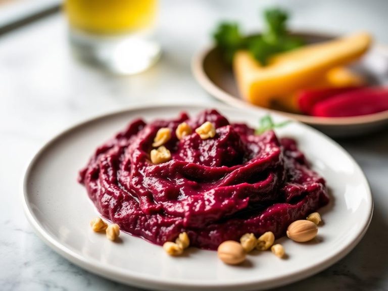 Beet and Walnut Dip
