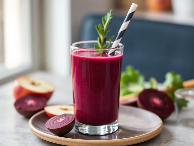 Beetroot and Apple Smoothie