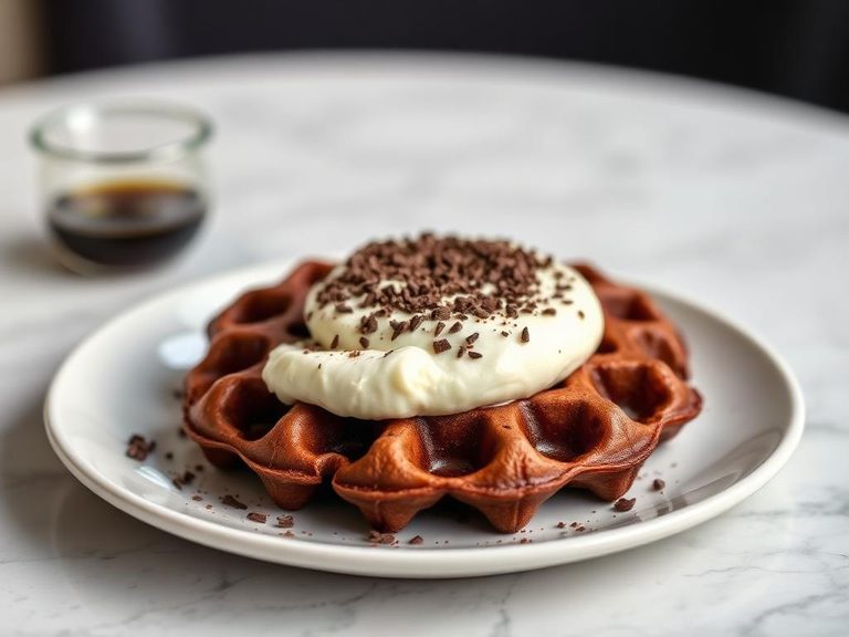 Belgian Chocolate Waffle