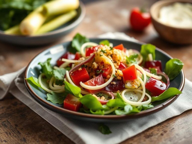 Belgian endive salad