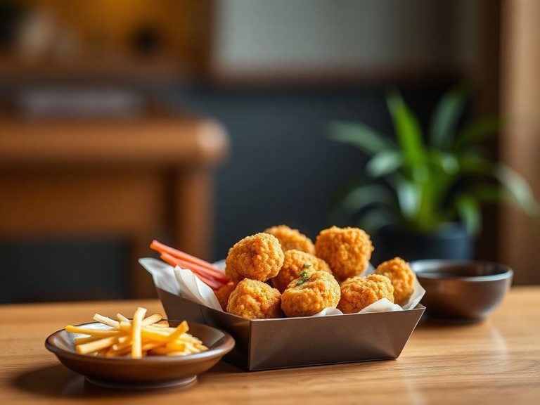 Bento Box with Nuggets