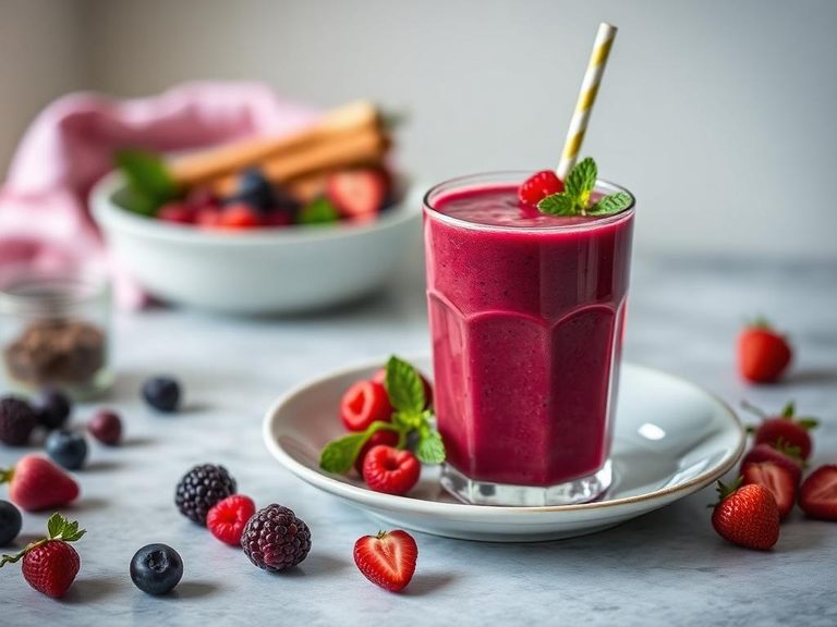 Berry-Beetroot Smoothie