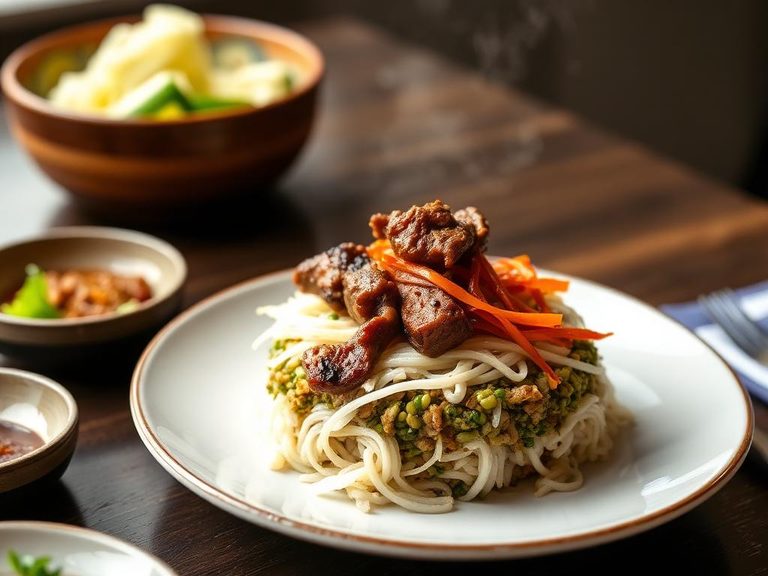 Bibimbap with bulgogi
