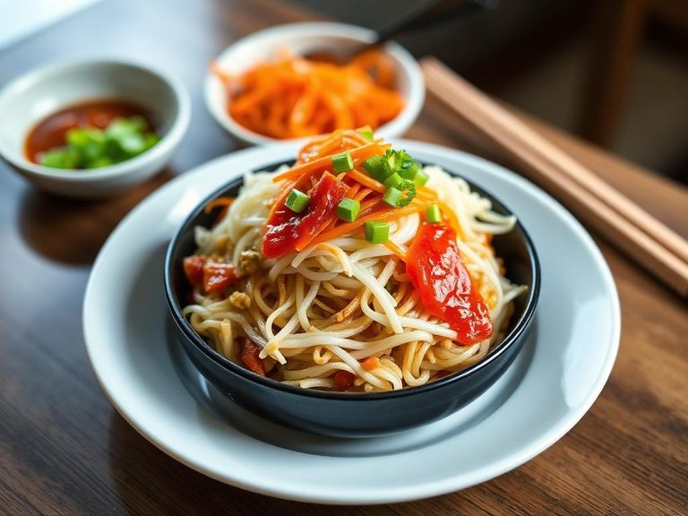 Bibimbap with Kimchi