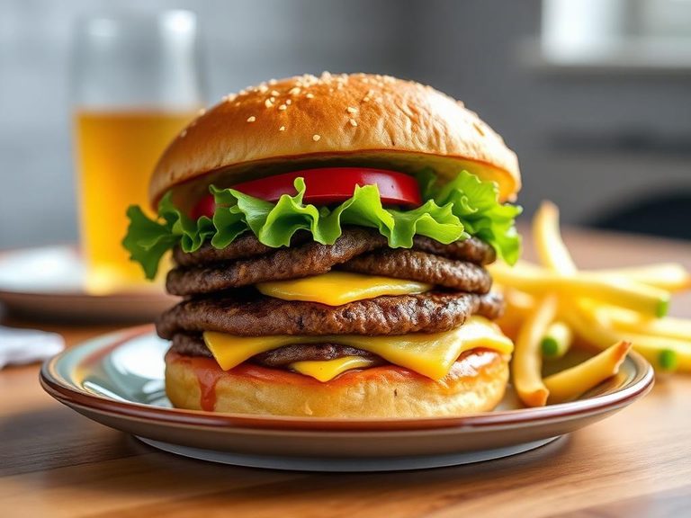 Big Mac copycat burger