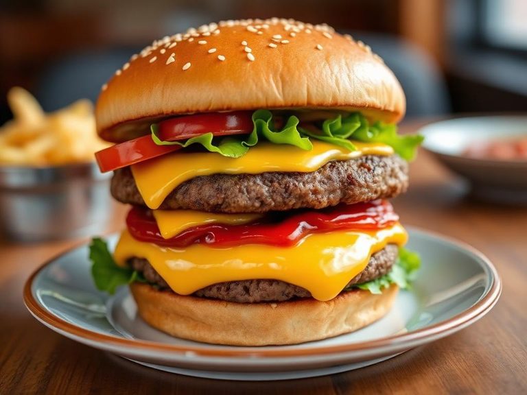 Big Mac (which contains two patties and special sauce)