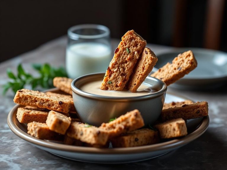 Biscotti-style dipping