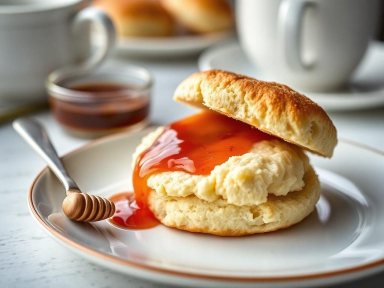 Biscuit with Honey or Jam