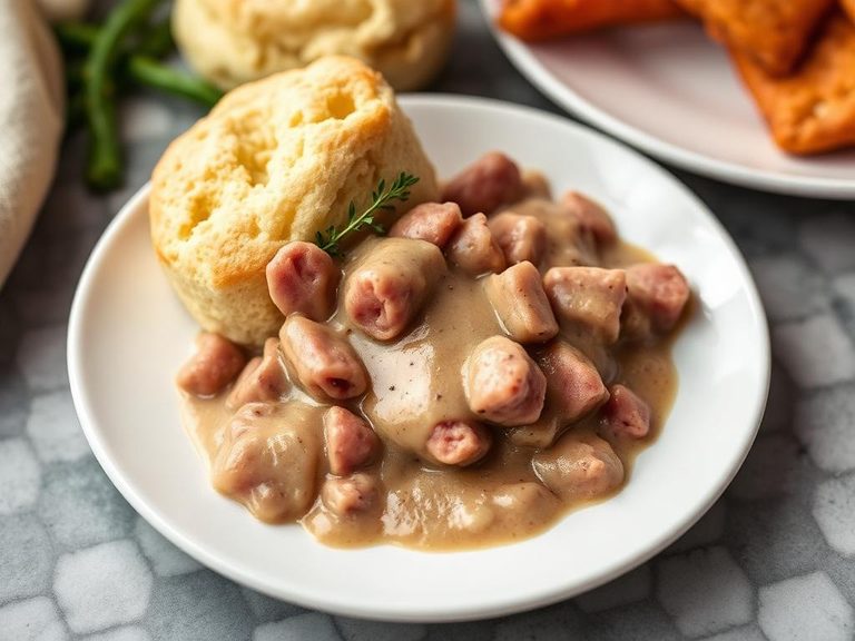 Biscuits and Ham Gravy