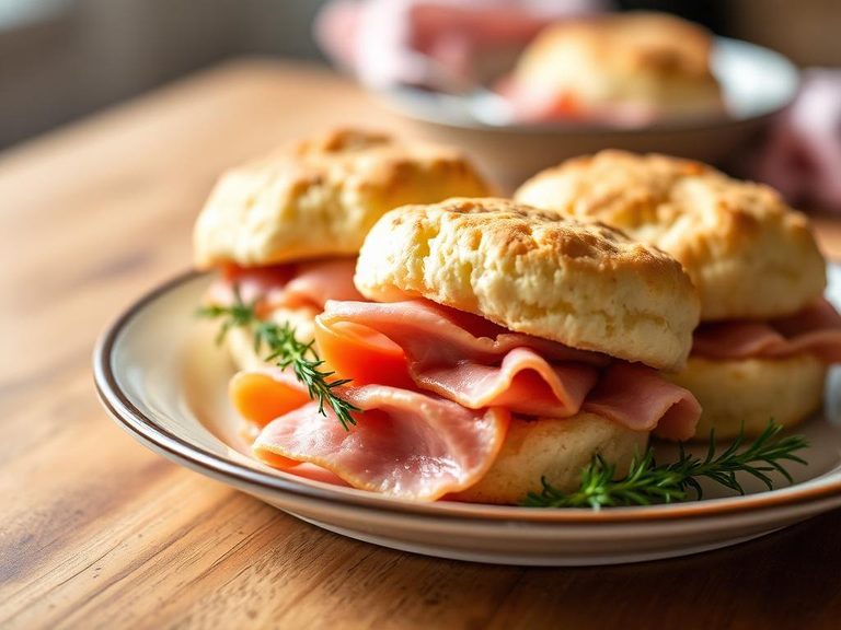 Biscuits and Ham