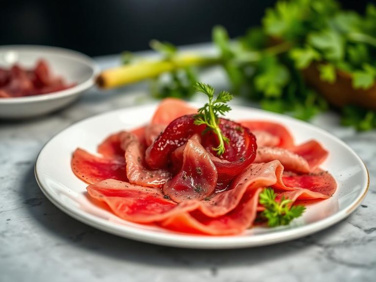 Bison Carpaccio