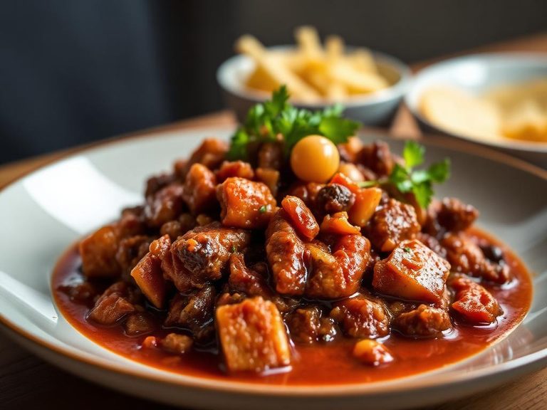 Bison chili con carne