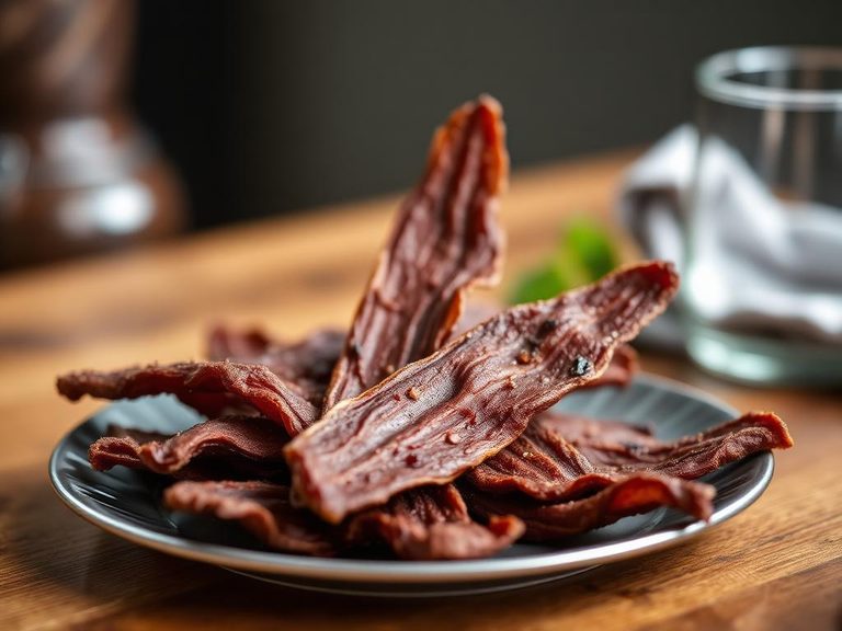 Bison jerky