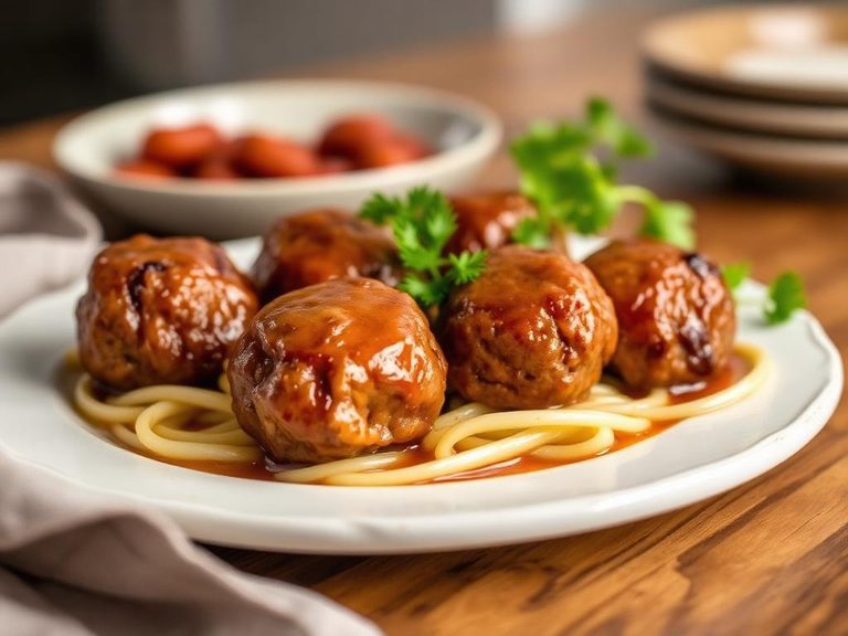 Bison Meatballs