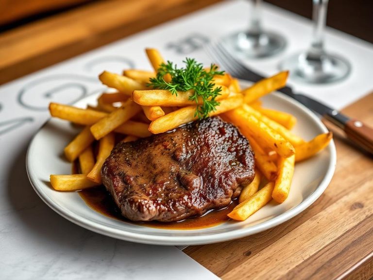 Bison Steak Frites