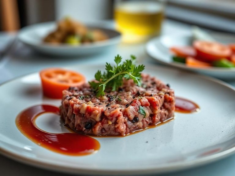 Bison Steak Tartare