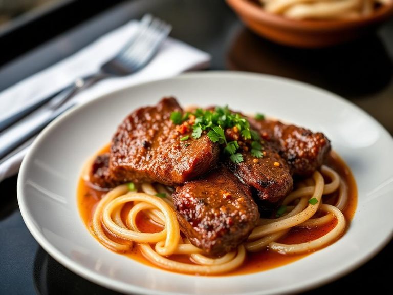 Bistec Encebollado