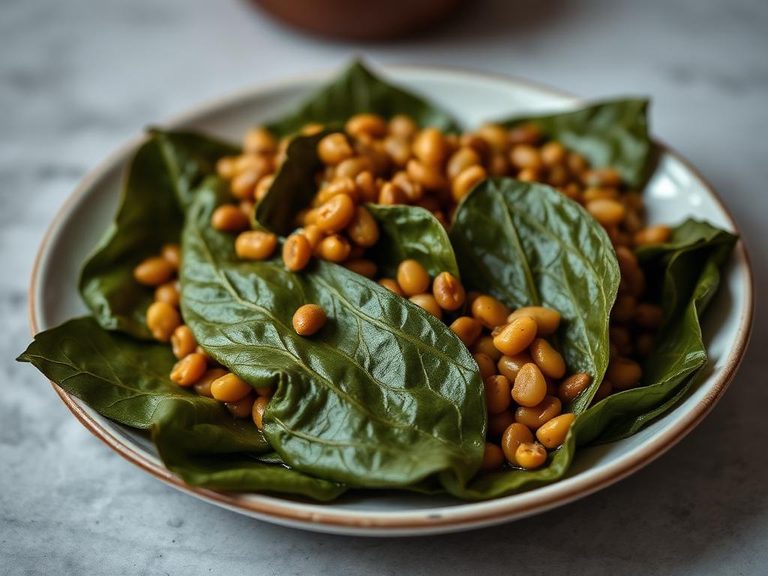 Bitter Gourd Leaves with Lentils