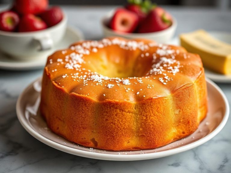 Bizcocho (Spanish butter cake)