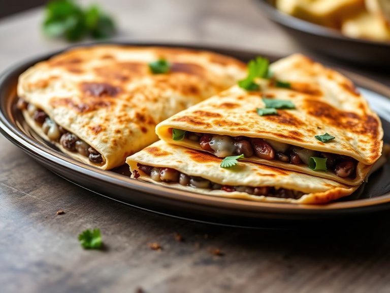 Black Bean & Cheese Quesadilla