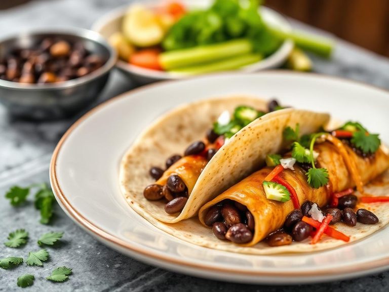 Black Bean Tacos or Enchiladas