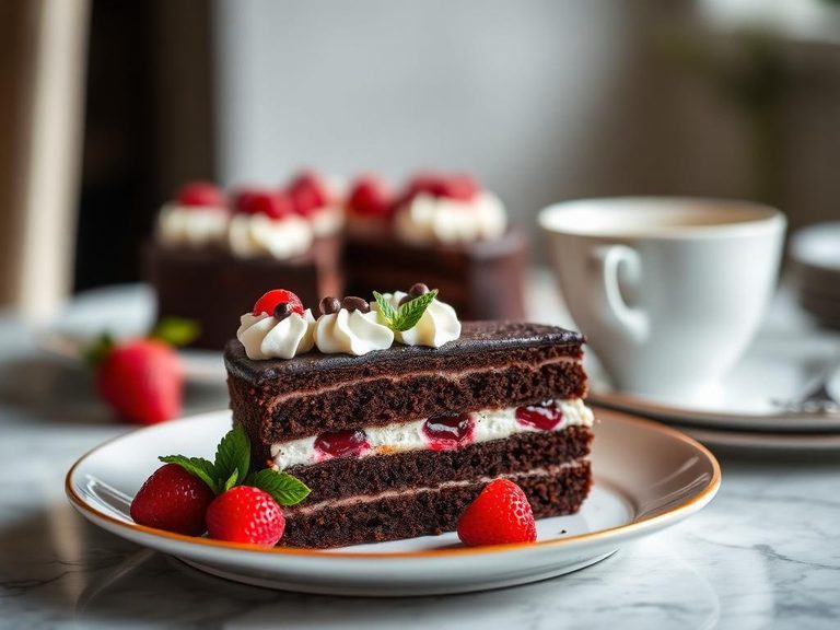Black Forest Cake (as a component)